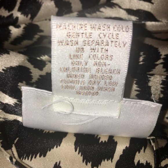 Intimate Essentials Robe Leopard Animal Print Large - Picture 5 of 6